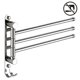 thumbnail image 2 of Bathroom towel rack Perforation-free towel rack hook rack bathroom single pole towel rod toilet wall, 2 of 4