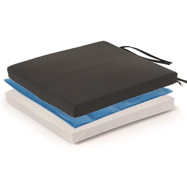 Protekt Bariatric Gel Wheelchair Cushion with Straps 24" x 18" x 4