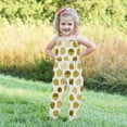 thumbnail image 5 of Odeerbi 1-6 Años Niñas Verano Hawaiano Mono de Playa Estampado Tropical Camisola Romper Casual Transpirable Cómodo Monos Correa Bib Pantalones Generales Traje de Juego, 5 of 5