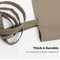 thumbnail image 3 of Universal Canopy Cover Replacement for 17x6.8 Ft Outdoor Pergola Structure, Garden Pergola Shade for Gazebo Patio Porch Balcony, Outdoor Waterproof Pergola Canopy Top(Cover Only) (Khaki), 3 of 7