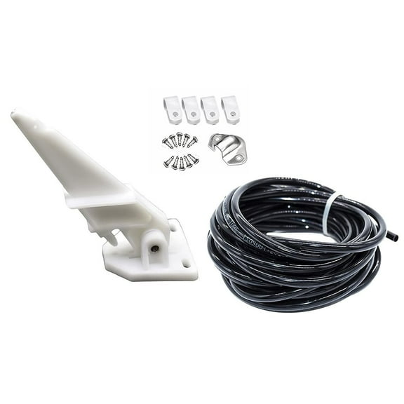 MARINE CITY Boat Outboard Pitot Speedometer Water Pickup Kit with 6m Tubing, Speedo Sender, and Mounting Parts - Ensures Accurate Speed Readings for Boaters