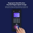 thumbnail image 3 of Time Clock,Attendence Machine Biometric Recognition Fingerprint Palm Vein Time Recorder Attendance, 3 of 4
