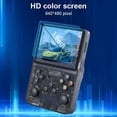thumbnail image 2 of R36s Handheld Gaming Device, 3.5-inch Ips Display Retro Emulator, Open-source Operating System, Compact Portable Game Player, Preloaded 3000 Classic Titles, Included 64gb Storage Card, 2 of 7
