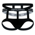 thumbnail image 4 of JOCKMAIL 2PCS/Pack Mens Breathable Jockstrap Mens Thong Jock Strap Male Underwear Low Rise Seamless Thongs, 4 of 12