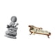 thumbnail image 5 of Estatua de Guan Yin en miniatura, escultura de sofá, figura de madera, obra de arte, pieza decorativa con marco de piedra, adecuada para la decoración, 5 of 8