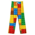 thumbnail image 3 of Colorful Brick Pattern Design Pajamas Leisure Trousers Soft Warm Sleepwear Bottoms Loose Retro Nightwear, 3 of 6