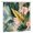 Color 5, variant on Joocen Polyester Shower Curtain Tropical Leaves And Flowers Pattern For Home Bathroom Bath Tub Decoration 72x72 inch