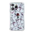 thumbnail image 1 of Marble Flower Case for iPhone 14 Pro,Aesthetic Art Design Pattern Soft Full TPU Bumper Cover, 1 of 5