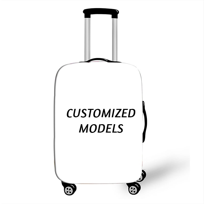 Customized Model Travel Luggage Protector Cover, Protective Bag Sleeve