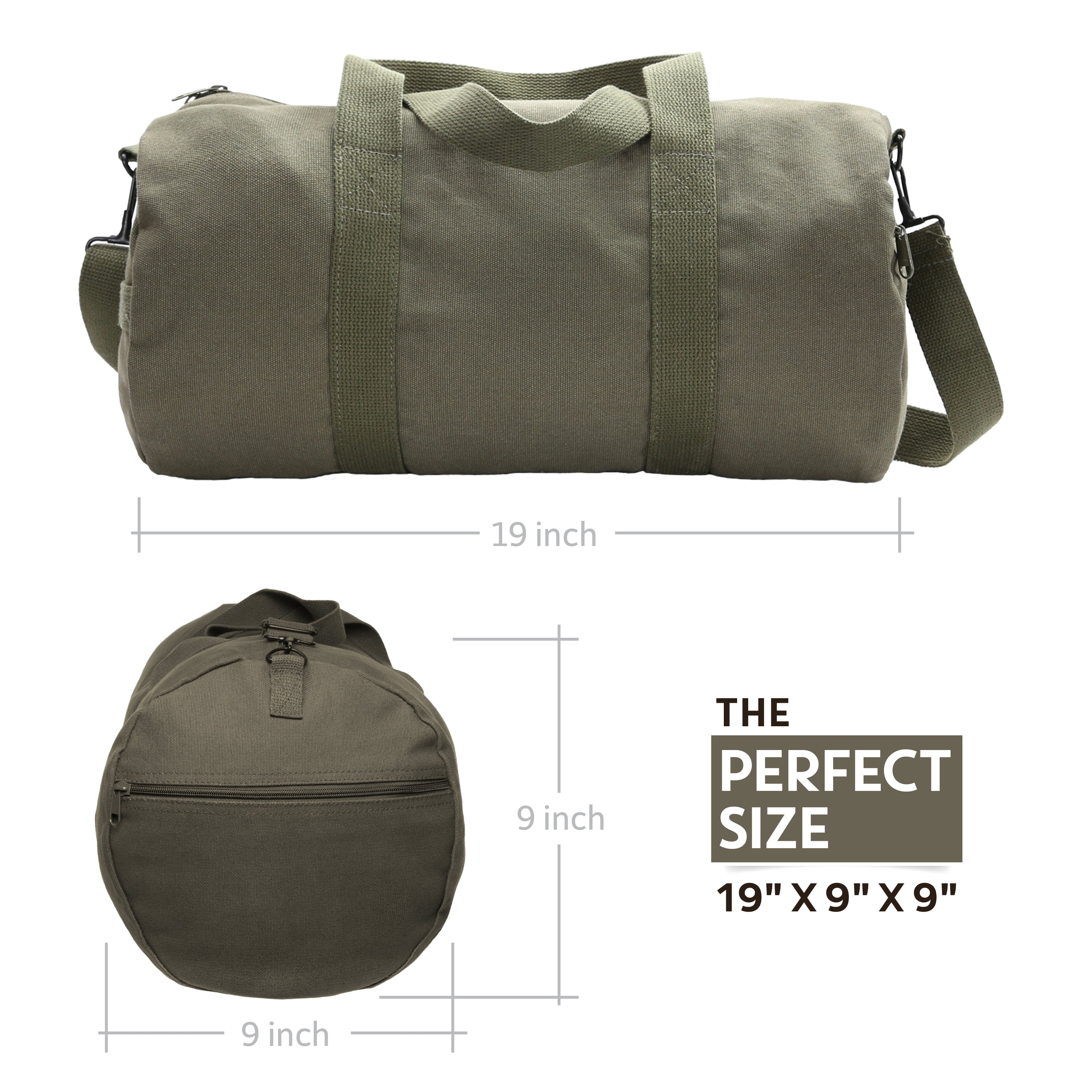 Jeep Beer Army Sport Heavyweight Canvas Duffel Bag Jeep Beer Army Sport Heavyweight Canvas Duffel Bag
