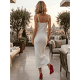 thumbnail image 3 of Vestido De Mujer Midi Casual Stretch Para Diario Y Salida, 3 of 5