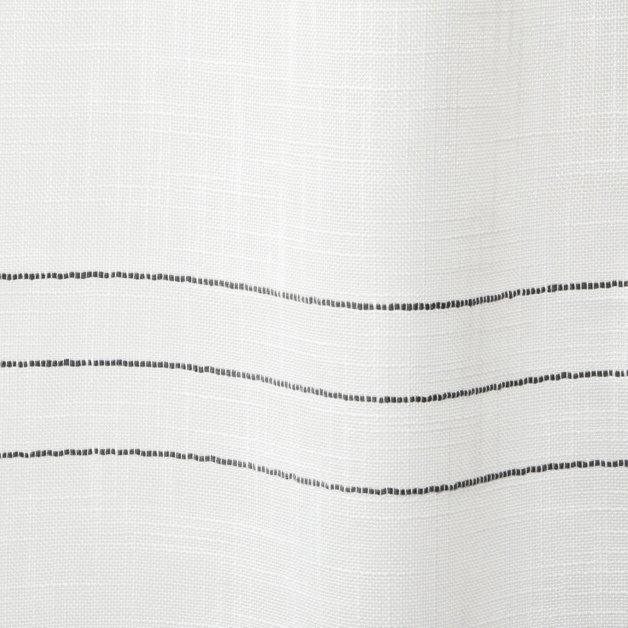 Exclusive Home Demi Light Filtering Hidden Tab Top Curtain Panel Pair, 54"x96", Black Pearl, Set of 2