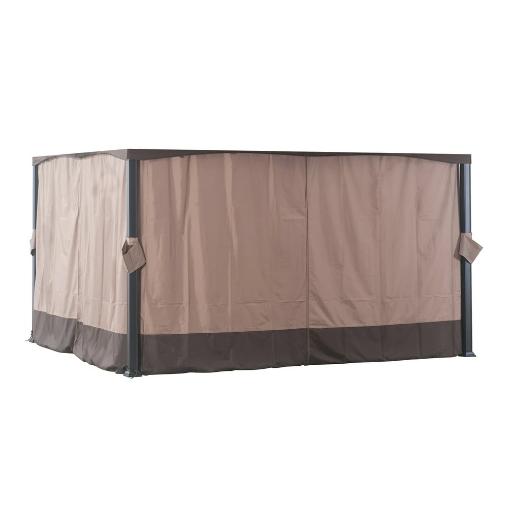 Sunjoy Original Manufacturer Replacement Curtain For Dome Gazebo (10X12