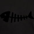 thumbnail image 3 of CafePress - Fishbone Dark T Shirt - Men's Classic Graphic Cotton T-Shirt, 3 of 4