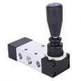 thumbnail image 3 of Two Position Five Way Handle Valve G1 / 4 Inch Industrial Valve Pneumatic Accessory 4H230-08G, 3 of 9
