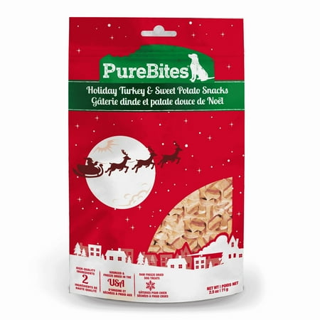 UPC: 0878968000499 | PureBites Holiday Turkey Sweet Potato Dog Treats 2.5 oz
