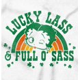 thumbnail image 2 of Betty Boop Lucky Lass Full O Sass Girls Kids T Shirt Tees Teen Brisco Brands L, 2 of 5
