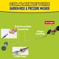 thumbnail image 6 of Undercarriage Pressure Washer Attachment, 16 Inch Under Car Cleaner with 3 Extension Wands, 1/4" Quick Connect, 4000 PSI Power Washer Accessory, 6 of 9
