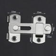 thumbnail image 2 of New Stainless Steel Door Latch Sliding Lock Buckle Pet Cage Gate Safety Hardware, 2 of 7
