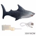 thumbnail image 2 of Electric Fish Cat Toy Shark Rechargeable Moving Cat Toy Cat Kicker Fish Toy, 2 of 6