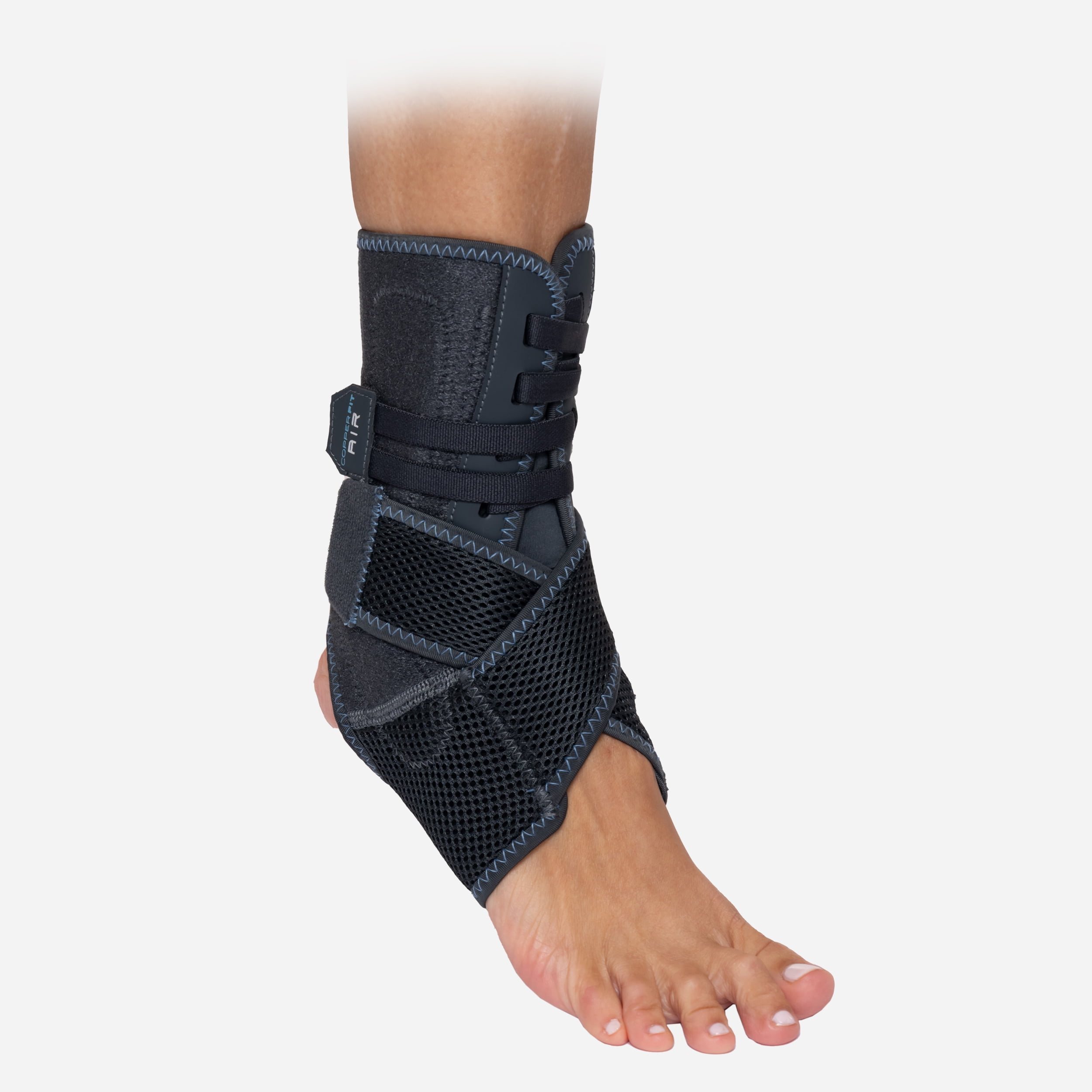 Copper Fit Adjustable Compression Ankle Stabilizer for Support and Pain Relief
