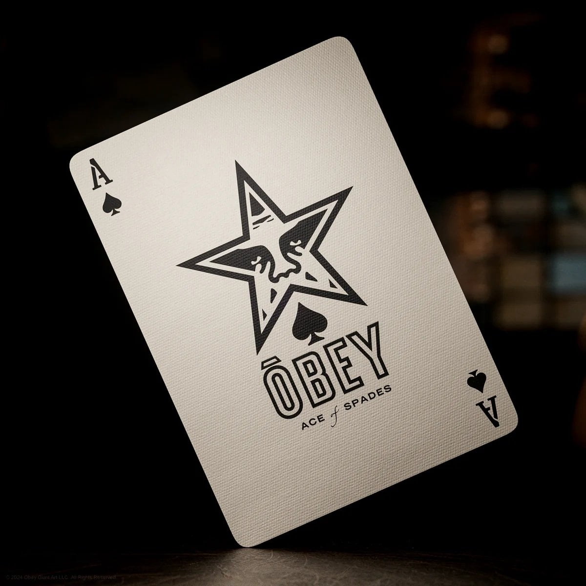theory11 OBEY Gold Edition Premium Playing Cards, Poker Size Standard Index
