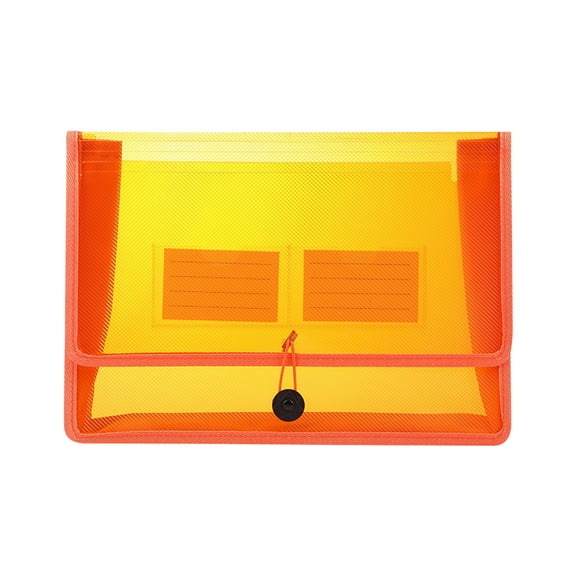 Nkmbld Colored Filing Folder for Office Business, Colored Waterproof File Folder, Portable Home Travel Safe Storage for Letter A4 Files and More