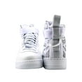 thumbnail image 6 of Nike SF Air Force 1 Mid Premium Mens Shoes White/White/White aa1129-100, 6 of 6