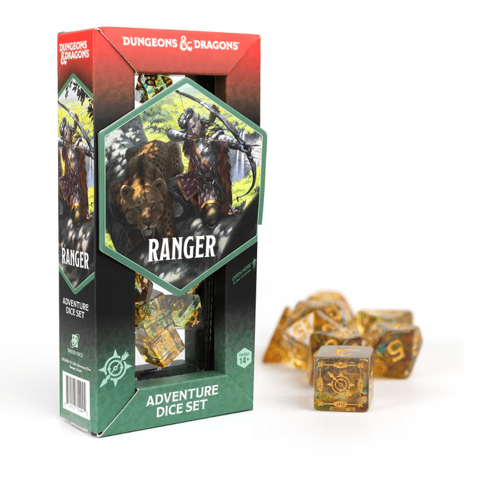 Sirius Dice: D&D Adventure Dice: Ranger Green Refresh