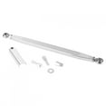 thumbnail image 2 of 300mm/12in Stripe Long Type Gear Shift Arm Lever Linkage Link Rod Silver, 2 of 7