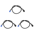 thumbnail image 1 of 3X PCIe 8 PIN to 6+2 PIN PCIE PCI-E POWER Modular Cable for Type 3 TXM Series Modular Power, 60cm, 1 of 8