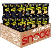 Smartfood Popcorn Variety Pack Kettle Corn, Movie Theater Butter, and White Cheddar Flavored Snack Popcorn, 40 Pack