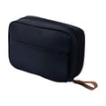 thumbnail image 1 of Wosthever Organizador de maquillaje para mujer, estuche para niñas, neceser para exteriores, neceser con cremallera, neceser de viaje, Almacenamiento y organización del hogar Negro, 1 of 6