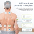 thumbnail image 4 of Estimulador muscular AUVON, unidad TENS, 4 salidas con 24 modos, 4 of 7