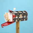 thumbnail image 5 of Daiia Cute Bee Gnome Mailbox Cover , Magnetic Welcome Mailbox Wraps Post Letter Box Cover for Garden Yard Home Decor-21x18 in, 5 of 9