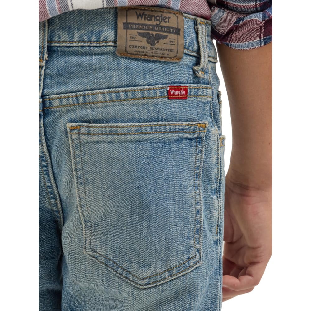 Wrangler Boys Bootcut Denim Jeans, Sizes 4-18 & Husky