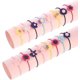 thumbnail image 4 of Gomas para el cabello pequeñas, 80 piezas Gomas para el cabello de dibujos animados Cuerdas pequeñas para niñas pequeñas Gomas con 2 lindas cajas de lata, 4 of 5