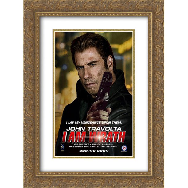 I Am Wrath 18x24 Double Matted Gold Ornate Framed Movie Poster Art Print Walmart Com Walmart Com