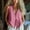 Pink, variant on ‌FDGIU ‌Women's Linen Button Down Shirt | V Neck Sleeveless Vest (Summer Casual Dressy 2025 Trendy)