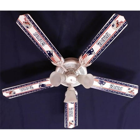 

NFL England Patriots Football Ceiling Fan 52 In.