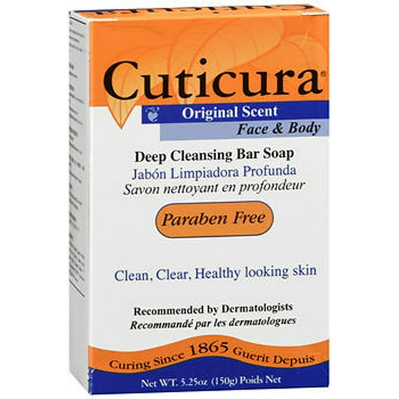 Cuticura Medicated Antibacterial Soap Original Formula - 5.25 oz