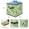 thumbnail image 3 of Tennis Foldable Storage Basket with Handle, 10.8"x10.5"x10.6", Large Capacity - Storage Box, Storage Cubes, Toy Box Included, 3 of 6