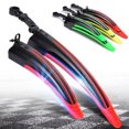 thumbnail image 2 of Trayknick 2Pcs Stylish Mountain Bike Bicycles Front Rear Plastic Mudguard Fenders Set, 2 of 13