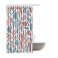 thumbnail image 2 of BSDHOME Rideau de Douche Rétro Imperméable en Polyester 66x72 Pouces, 2 of 2