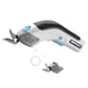 thumbnail image 3 of Tijeras eléctricas profesionales recargables por USB, cortadora de tela Cabezal de corte doble, 3 of 9