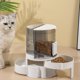 thumbnail image 4 of Comedero automático para perros y gatos, con separación de alimentos secos y húmedos, de doble capa, plegable, antivuelco, multifuncional, para alimentación y bebida, 4 of 5
