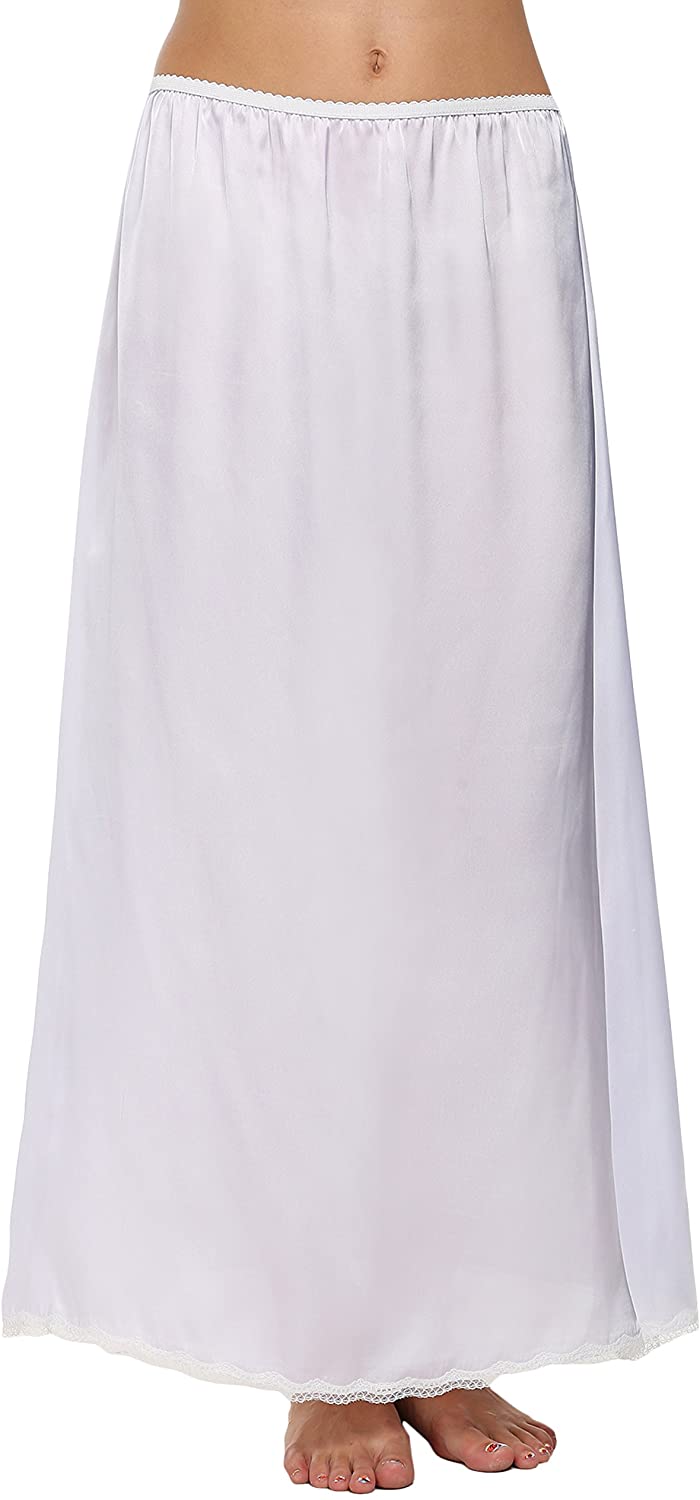 pink satin half slip