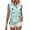 C-Mint Green411, variant on DHFJKG Polo Shirts For Women Polka Dot Sleeveless Turndown Collar Loose Fit Stretchy Soft Golf Tennis Shirts Trendy Tops