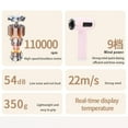 thumbnail image 4 of Secador De Cabello Portátil, Secador De Cabello Inalámbrico Recargable, 200W Hot Air Blow Para Viajar, Dormitorio Con Batería De Alta Capacidad LI, 4 of 7