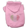 thumbnail image 1 of Sweats à Capuche en Strass Italien Rose L (14), 1 of 1